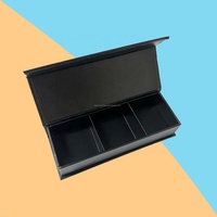Caja de calendario de Adviento de cartón de lujo personalizada Embalaje de regalo de papel en relieve con revestimiento UV vacío para cosméticos de belleza Cuenta regresiva