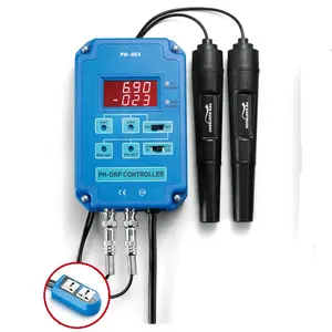 Controlador de ph/orp digital em linha para aquário, pH-803