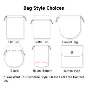 Özel logo boyutu ipek peruk ambalaj toz torbaları İpli hediye çantası kozmetik takı çanta saç için saten kılıf - Product Image 5