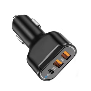 Car Charger 60W PD QC3.0 Dual <b>USB</b> Type C Fast Charging for Vehicle Use - Product Image 3