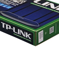 Enrutador de impresión a color pequeño plegable al por mayor personalizado caja de papel corrugado para TP-Link