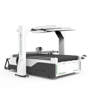Máquina de cuchillo vibratorio Se puede equipar con cámara CCD Cámara visual grande Máquina cortadora de cuero con patrón de tela - Product Image 3