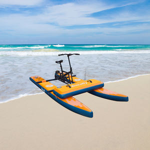 การออกแบบใหม่ที่ได้รับความนิยมมากที่สุดเรือเหยียบน้ําทําให้พองคนเจ็ทไบค์จักรยานบิน - Product Image 2