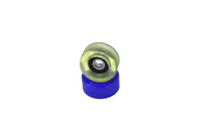 SEMEI PU608 8x35x15mm H V U Groove Polyurethane Rubber Coated Rollers Nylon Pu Pulley Wheel With Bearings