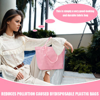 Nouveau design personnalisé sac tissé en tissu PP sacs fourre-tout durables et écologiques sac tissé en PP