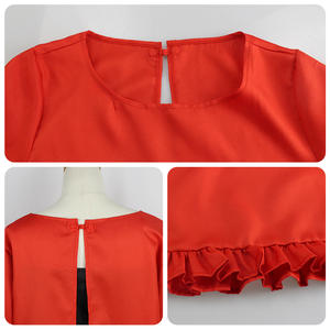 <span class=keywords><strong>Disfraz</strong></span> de Cosplay de la Personaje Femenina Blair del Anime Spy Joelle's Daily Red Dress - Product Image 3