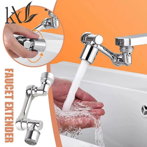 <span class=keywords><strong>Robinet</strong></span> robotisé pivotant universel moderne 1080° multifonctionnel en laiton à poignée unique pour évier de salle de bain et de <span class=keywords><strong>cuisine</strong></span> - Product Image 2
