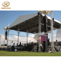 Exhibidor de techo de escenario de aluminio de concierto en venta