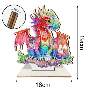 5D Diamond Painting Kits <strong>Dragon</strong>,Special Shape Diamond <strong>Art</strong> Kits for Adults,<strong>Dragon</strong> Diamond <strong>Art</strong> Desktop Ornaments for Home Office - Product Image 2