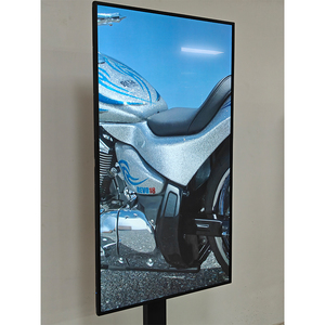 OEM Factory Supply UHD 4K Ultra Silm Bezels Frameless 43 55 Inch Android Floor Standing and <b>Wall</b> Mounted Digital Signage <b>Display</b> - Product Image 1