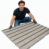 Plaque de dissipateur thermique en aluminium sur mesure pour station de base 5G, panneau de radiateur d'antenne usiné CNC pour équipement de télécommunication