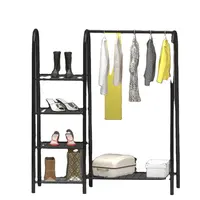 5 Tiers Metal Shelf Cabinet Furniture Shoe Racks