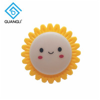 Soleil sourire forme LED SMD mini interrupteur plug in veilleuse avec 0.6W et 110V ou 220V W028