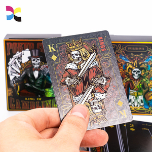 <span class=keywords><strong>Cartas</strong></span> <span class=keywords><strong>de</strong></span> Póker Personalizadas con Núcleo Azul, Papel <span class=keywords><strong>de</strong></span> Alta Calidad, Impresión Personalizada y Buen Efecto <span class=keywords><strong>de</strong></span> Barajada - Product Image 4