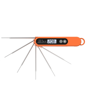 Nhà Bếp Kỹ Thuật Số Thịt Nhiệt Kế Với Màn Hình <span class=keywords><strong>LCD</strong></span> Lớn Hộ Gia Đình Nướng Ngay Lập Tức Sẵn Sàng Thực Phẩm Nhiệt Kế Nhựa OEM Tùy Chỉnh - Product Image 3