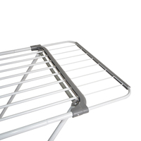 Nouveau design, séchoir à linge extensible en métal de 18 m, pliable, moderne, grand, pour bébé, porte-vêtements, pour la salle de bain