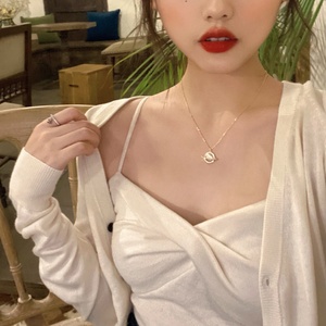 สร้อยคอจี้รูปดาวเคราะห์ประดับคริสตัลวิบวับสำหรับผู้หญิงและเด็กผู้หญิง สร้อยคอแบบโซ่คล้องไหปลาร้า เครื่องประดับ - Product Image 3