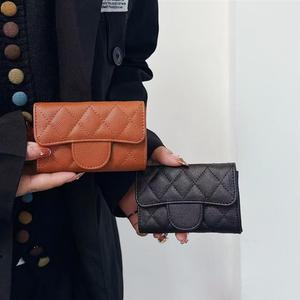 Sac de téléphone <span class=keywords><strong>portable</strong></span> en cuir léger de luxe avec bandoulière chaîne détachable, étui portefeuille bandoulière pour femme - Product Image 1