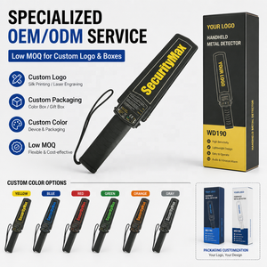 WD190V Rilevatore di Metalli Portatile ad Alta Sensibilità, Scanner di Sicurezza per Aeroporti, Scuole, Fabbriche e Controlli Corporei - Product Image 6