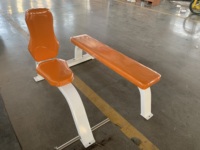 Banc de musculation commercial portable et pliable avec fonctionnalités de sécurité pour l'entraînement sportif
