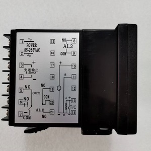 PAN-GLOBE เครื่องควบคุมอุณหภูมิ K909-202-010-000 220V AC ระบบเตือนภัยคู่ ช่องสัญญาณเอาต์พุต RS485 ผลิตในไต้หวัน - Product Image 1