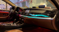 Kit d'éclairage d'ambiance intérieur LED Symphony 256 couleurs pour BMW Série 5 F10 F11 2011-2017, accessoires de bande lumineuse d'ambiance (version RHD)