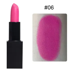 Custom Creamy Lip Stick Nenhum Logotipo Vegan Batom Nu Etiqueta Privada À Prova D' Água De Longa Duração Batons Maquiagem