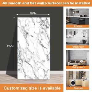 Carta da Parati Autoadesiva Impermeabile, <span class=keywords><strong>Adesivi</strong></span> <span class=keywords><strong>Murali</strong></span> Rimovibili per Decorazione <span class=keywords><strong>Casa</strong></span>, Camera da Letto e Cucina - Product Image 5