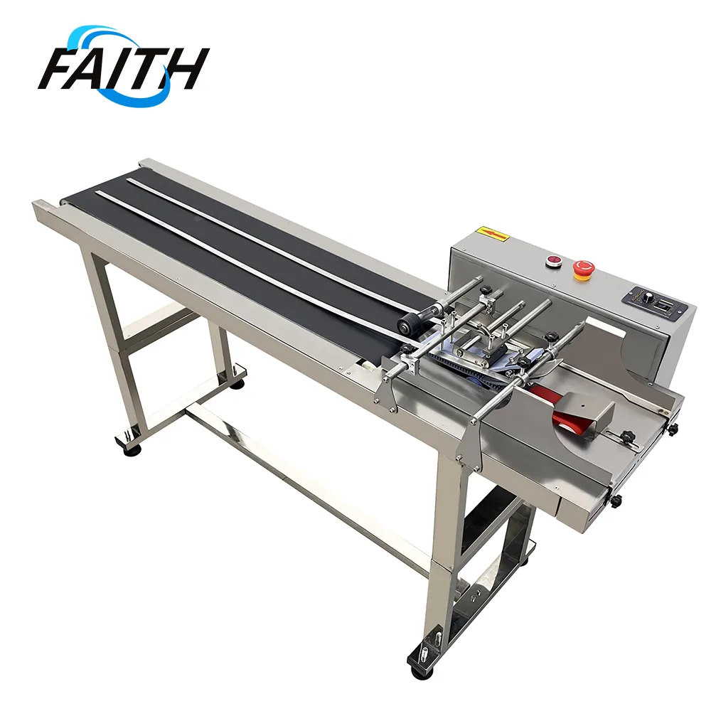Faith Hot new products Accurate Alignment Carton Box Card Conveyor Plastic Bags Counting industry Paging Machine