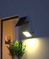Lampu Sorot Nirkabel Tenaga Surya Real Data 10w/30w/60w/80w, Lampu LED Sensor Tenaga Surya dari Senja hingga Fajar, Lampu Jalan Luar Ruangan