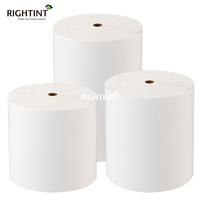 Rollos Autoadhesivos de PP para Enmascarar con Adhesivo Acrílico, 50 m, Envío Rápido, para Impresión Flexográfica, Etiquetas, Rollo Jumbo de Papel