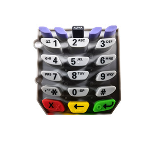 Teclado de Silicona de Repuesto Personalizado para POS Verifone VX510, Sistema de Máquina POS Verifone VX510. VX520 VX675 <span class=keywords><strong>VX680</strong></span> - Product Image 2