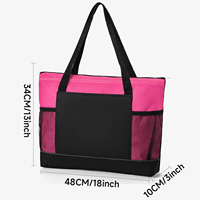Sac fourre-tout d'infirmière avec poches en maille sacs d'infirmière pour cadeau de travail enseignant fourre-tout à glissière en vrac pour employé enseignant cadeau soins infirmiers médical