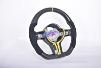 Volant BMW de haute qualité pour F10, F30, F32, F31, F15, E70, E90, E71, M6, M3, assemblage en cuir, modifié, amélioré