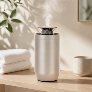 Diffuseur d'arômes sans eau avec batterie rechargeable, diffuseur d'huiles essentielles portable sans fil silencieux pour voiture - Product Image 1