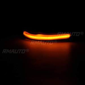 ไฟเลี้ยว LED แบบไดนามิกคู่ สำหรับกระจกมองข้าง ไฟเลี้ยวแบบเรียงลำดับ สำหรับรถฟอร์ด โฟกัส MK3/MK3.5 ปี 2011-2018 - Product Image 3