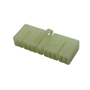 172506-1 connecteur adaptateur automobile TE/AMP blanc PA66 matériel pièces de composants électroniques - Product Image 6