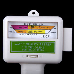 Probador de calidad del agua PH & CLORO para acuario Estanque Piscina y <span class=keywords><strong>SPA</strong></span> PC101 - Product Image 6