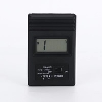Termómetro de Contacto Digital Portátil con Interfaz de Sonda Tipo K, Tamaño Compacto para Medición de Temperatura