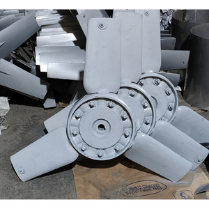 Ventilador Axial Industrial de Aluminio, Impulsor de Alto Flujo de Aire, Aspas de Ventilación para Torre de Refrigeración, Resistente y Duradero - Product Image 4