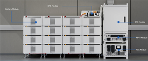 Baterías de Litio-Hierro para Almacenamiento de Energía Solar de Alto Voltaje Deye Serie BOS de 257 kWh con Módulos de Batería Deye Lifepo4 de 16 kWh y 51.2 V - Product Image 3