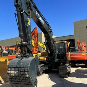 Corea Original HYUNDAI 220LC-9S Excavadora usada Alta calidad Precio bajo Buena excavación Potente completamente probado Caja de cambios de 6 meses - Product Image 3