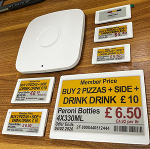 ป้ายราคาอิเล็กทรอนิกส์แบบ Passive NFC E-Ink 2.4GHz รุ่นใหม่ สำหรับซูเปอร์มาร์เก็ต แผนกกระเป๋าถือ - Product Image 6