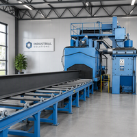 Nouvelle machine de soufflage de sable de tir d'acier de salle de soufflage d'air électrique pour brunir et ébavurer la chambre d'ABRator