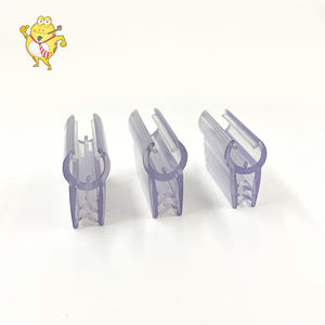 Supporto del segno di plastica di plastica della clip del supporto di pvc clip on prezzo titolare - Product Image 1