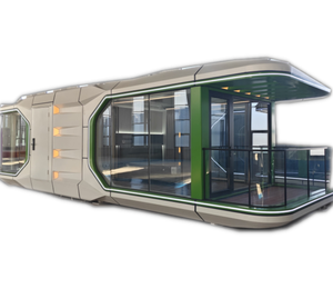 High Quality Luxury Space Capsule Hotel Room New Space Capsule House Prefab Houses Ready Made <strong>Container</strong> Houses