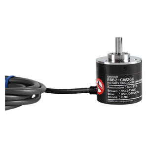 E6B2-CWZ6C อลูมิเนียมอินคริเมนทัลโรตารี่เอนโค้ดเดอร์ 600P/R 2M สายเคเบิลเอาต์พุต NPN เซ็นเซอร์อุตสาหกรรม - Product Image 1