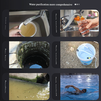 Purificateur d'eau domestique ultrafiltration Robinet de cuisine à boire direct Filtre à eau avant pour puits Utilisation en extérieur Élimine la boue