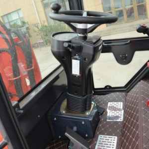 Mini-chargeur frontal diesel 2026 Al18 Hengli Hydraulics 4x4 à grande hauteur de levage pour la construction et la manutention des fruits en verger - Product Image 6