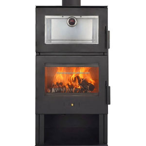 Innovadora Estufa de Leña de Hierro Fundido con Quemador de Leña Real, Moderna y Eficiente para Calefacción Doméstica - Product Image 2